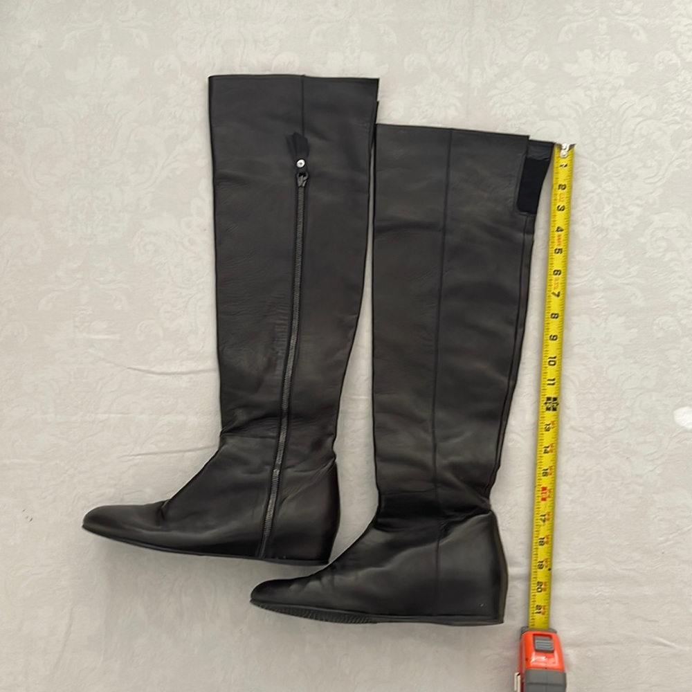 Stuart Weitzman Napa Black Elf Over-the-Knee boots